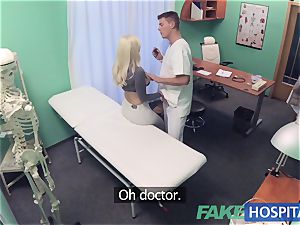 faux polyclinic molten Italian stunner with phat tits